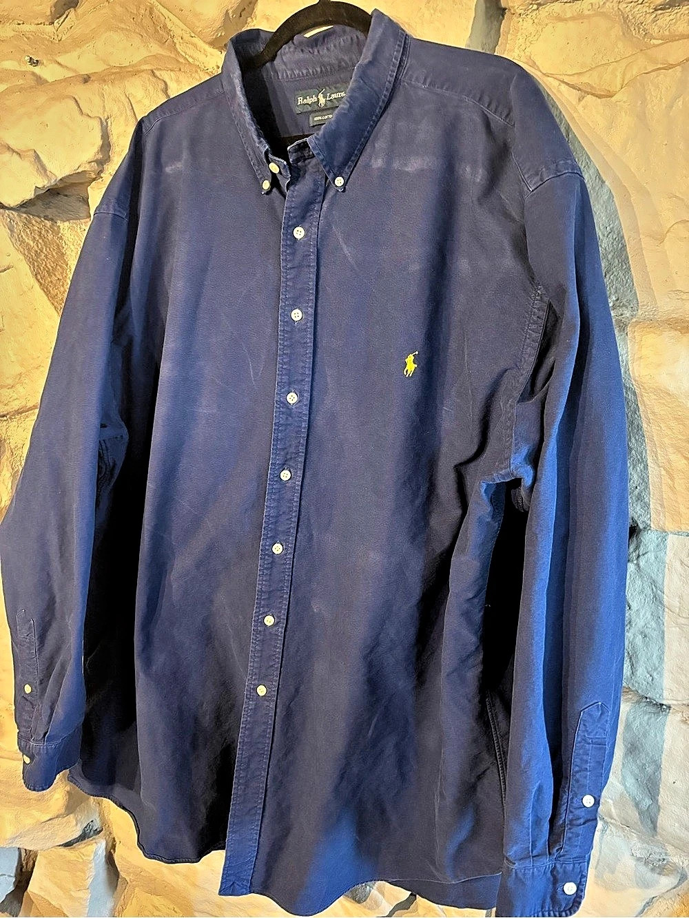 Polo Ralph Lauren Men's Cotton Button Down Size 3XL Like New